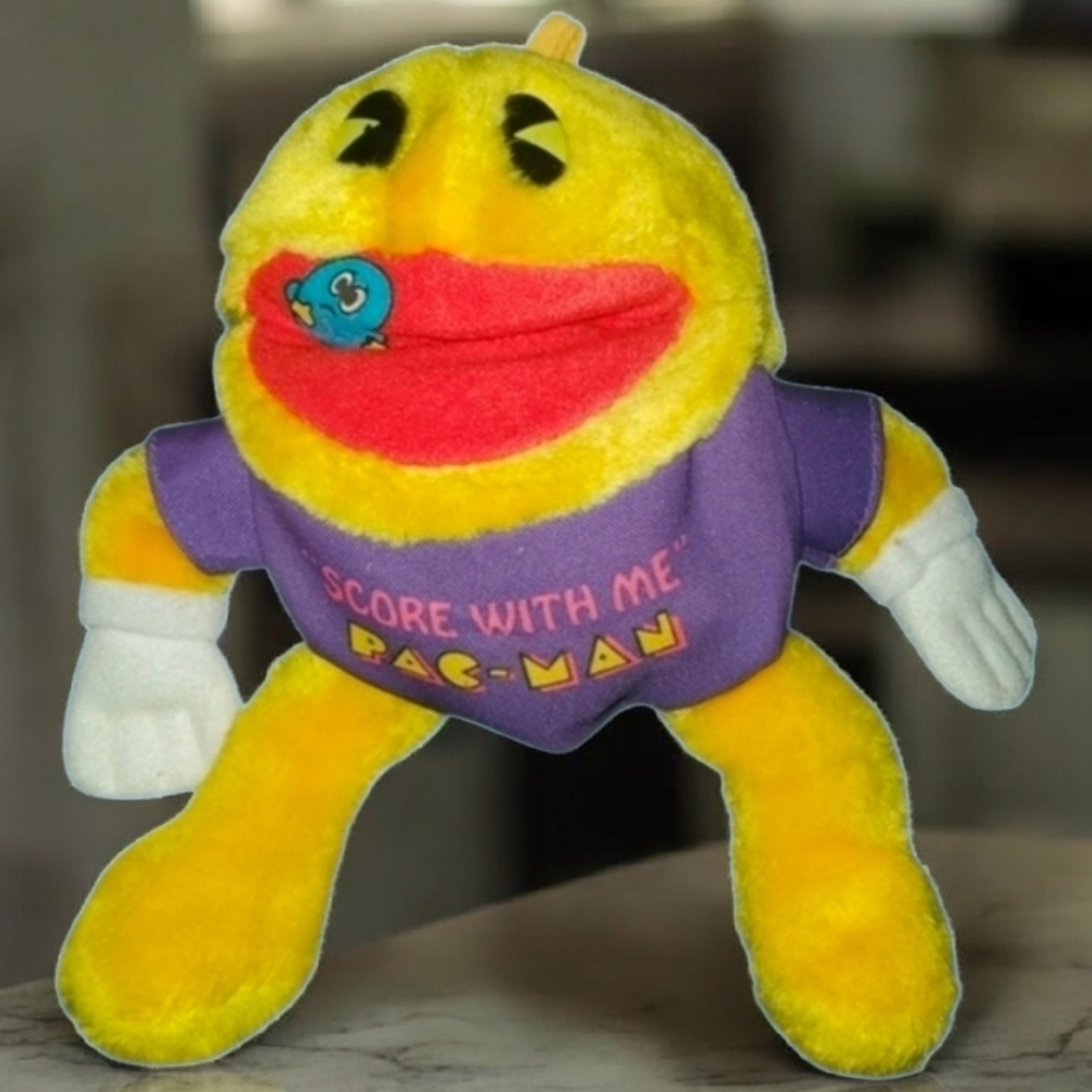Vintage pac-man Toy Pacman Pac Man " score with me "  Circa 1980